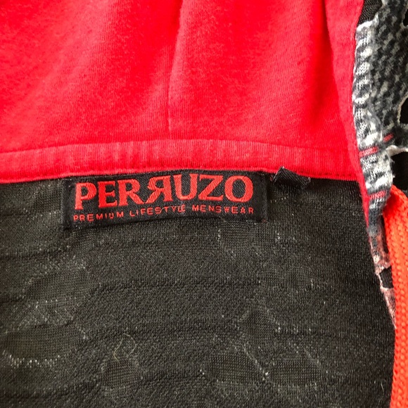 Perruzo Distressed Hooded Short Sleeve Shirt - Picture 2 of 5